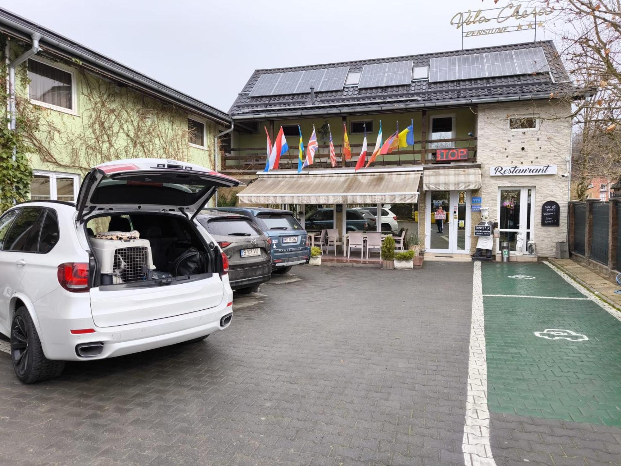 Pensiunea Vila Chesa Corunca Exterior foto